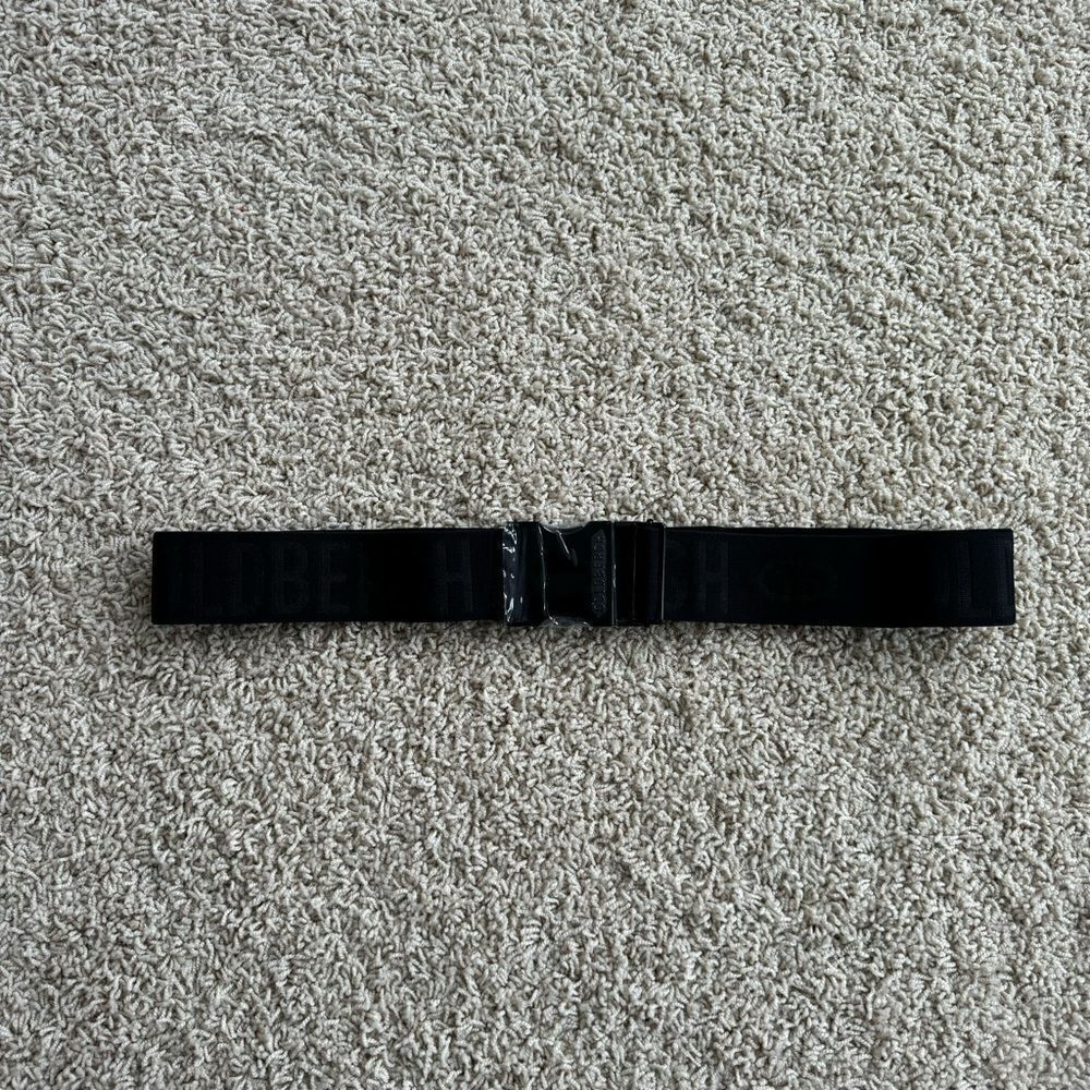 Goldbergh Ski Belt Logo Black for Ski Pants, Jacket, and ski suits